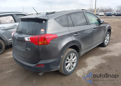 2014 Toyota Rav4 Limited z USA, uszkodzony, nr VIN 2T3DFREV6EW215555